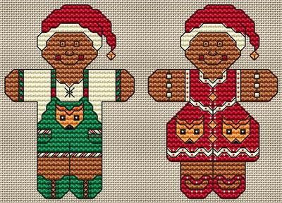(image for) Fox Pocket Gingerbread Twins